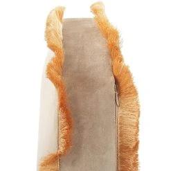 Beliani Coussin D'assise En Velours Beige ø 40 Cm 9 Beliani Coussin D'assise En Velours Beige ø 40 Cm -Maisons Du Monde Boutique coussin d assise en velours beige oe 40 cm 2