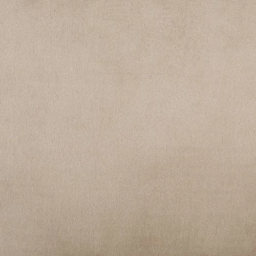 Beliani Coussin D'assise En Velours Beige ø 40 Cm 6 Beliani Coussin D'assise En Velours Beige ø 40 Cm – Image 4