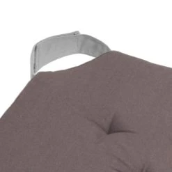 Stof Coussin De Chaise Attaches Scratchs Gris Et écru 38x38 -Maisons Du Monde Boutique coussin de chaise attaches scratchs gris et ecru 38x38 3