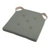 Stof Coussin De Chaise Attaches Scratchs Kaki 38x38