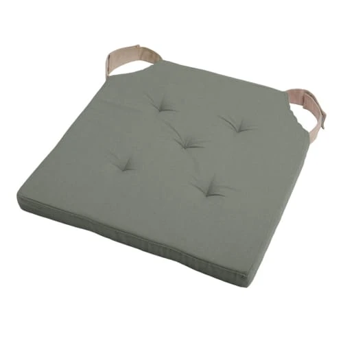 Stof Coussin De Chaise Attaches Scratchs Kaki 38x38 3 Stof Coussin De Chaise Attaches Scratchs Kaki 38x38