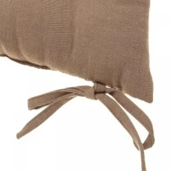 Wadiga Coussin De Chaise Carré Marron - 40x40x7cm -Maisons Du Monde Boutique coussin de chaise carre marron 40x40x7cm 2