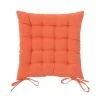 Wadiga Coussin De Chaise Carré Orange 40x40 -Maisons Du Monde Boutique coussin de chaise carre orange 40x40 1