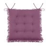 Stof Coussin De Chaise En Coton Cassis 40x40 -Maisons Du Monde Boutique coussin de chaise en coton cassis 40x40 1