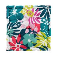 Douceur D'Intérieur Coussin De Sol 60x60x10 Cm Coton /uni