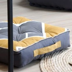 Stof Coussin De Sol Avec Poignée Coton 45x45 -Maisons Du Monde Boutique coussin de sol avec poignee coton 45x45 3