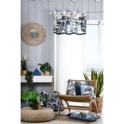 Lovely Casa Coussin De Sol Bleu Coton 45x45cm -Maisons Du Monde Boutique coussin de sol bleu coton 45x45cm 3