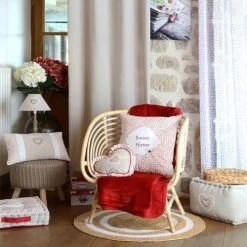 Lovely Casa Coussin De Sol Coton 45x45cm -Maisons Du Monde Boutique coussin de sol coton 45x45cm 5