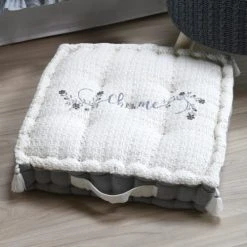 Stof Coussin De Sol En Coton 45x45cm -Maisons Du Monde Boutique coussin de sol en coton 45x45cm 1