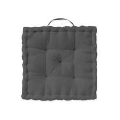 TODAY Coussin De Sol En Coton Rose 40x40 Cm -Maisons Du Monde Boutique coussin de sol en coton gris 40x40 cm decoration
