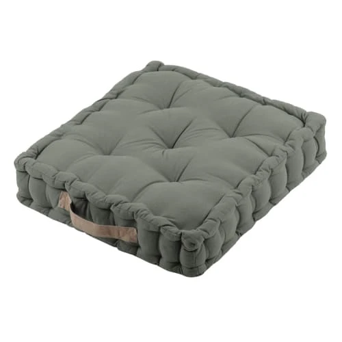 Stof Coussin De Sol épais En Coton Kaki 45x45 3 Stof Coussin De Sol épais En Coton Kaki 45x45