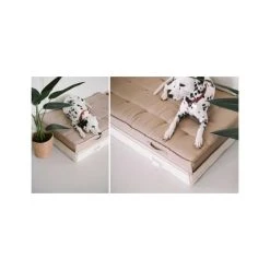 Oviala Coussin De Sol Matelassé En Polyester Gris 120x80 -Maisons Du Monde Boutique coussin de sol matelasse en polyester gris 120x80 3