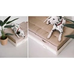 Oviala Coussin De Sol Matelassé En Polyester Gris 120x80 -Maisons Du Monde Boutique coussin de sol matelasse en polyester gris 120x80 6