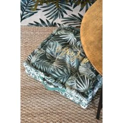 Lovely Casa Coussin De Sol Vert Coton 45x45cm -Maisons Du Monde Boutique coussin de sol vert coton 45x45cm 2