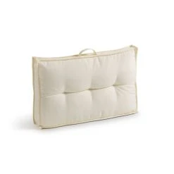 Oviala Coussin Dossier Matelassé Polyester écru 60x40 10 Oviala Coussin Dossier Matelassé Polyester écru 60x40 -Maisons Du Monde Boutique coussin dossier matelasse polyester ecru 60x40 3