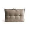 Oviala Coussin Dossier Matelassé Polyester Taupe 60x40 -Maisons Du Monde Boutique coussin dossier matelasse polyester taupe 60x40 1