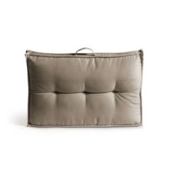 Oviala Coussin Dossier Matelassé Polyester Taupe 60x40 -Maisons Du Monde Boutique coussin dossier matelasse polyester taupe 60x40 cuzco