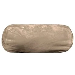 Stof Coussin En Polaire Beige 20x45