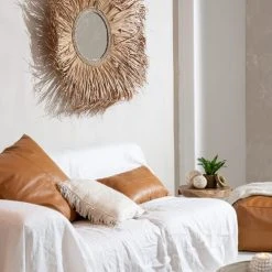 Bazar Bizar Couverture En Coton Crème 170x130 -Maisons Du Monde Boutique couverture en coton creme 170x130 3