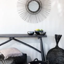 Bazar Bizar Couverture En Coton Gris 170x130 -Maisons Du Monde Boutique couverture en coton gris 170x130 3