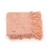 Bazar Bizar Couverture En Coton Rose 170x130