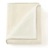 Cocoeko Couverture Polaire Plaid Ecru (130x160 Cm)