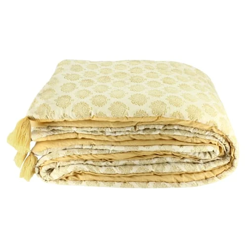 Now’s Home Couvre Canapé En Coton Camel L195cm 4 Now’s Home Couvre Canapé En Coton Camel L195cm – Image 2