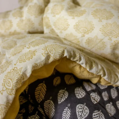 Now’s Home Couvre Canapé En Coton Camel L195cm 6 Now’s Home Couvre Canapé En Coton Camel L195cm – Image 4