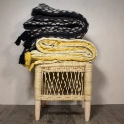 Now’s Home Couvre Canapé En Coton Camel L195cm 13 Now’s Home Couvre Canapé En Coton Camel L195cm -Maisons Du Monde Boutique couvre canape en coton camel l195cm 5