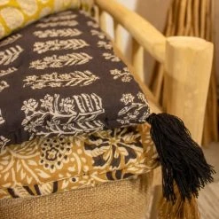 Pirouette Paris Couvre Canapé En Coton Noir L160cm -Maisons Du Monde Boutique couvre canape en coton noir l160cm 4