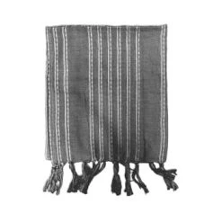 TODAY Fouta Imprimé Rayures En Coton Rouge 100x190 Cm -Maisons Du Monde Boutique fouta imprime rayures en coton gris 100x190 cm desert chik
