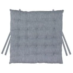 Winkler Galette De Chaise 25 Points En Coton Ombre 40 X 40 X 5 -Maisons Du Monde Boutique galette de chaise 25 points en coton ombre 40 x 40 x 5 2