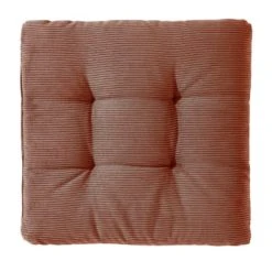 Becquet Galette De Chaise 42x42 En Polyester Rose