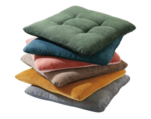 Becquet Galette De Chaise 42x42 En Polyester Vert 5 Becquet Galette De Chaise 42x42 En Polyester Vert – Image 3