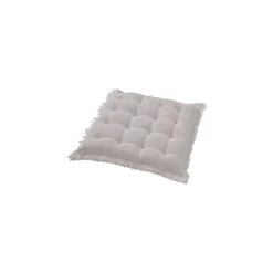 Dutch Decor Galette De Chaise Blanc En Coton 40x40 Cm Uni -Maisons Du Monde Boutique galette de chaise blanc en coton 40x40 cm uni 3