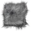 Maison Thuret Galette De Chaise En Peau De Mouton Islandais Gris 37 X 37 Cm -Maisons Du Monde Boutique galette de chaise en peau de mouton islandais gris 37 x 37 cm