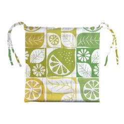 Garnier-Thiebaut Galette De Chaise Enduit Imperméable Jaune 38X38 7 Garnier-Thiebaut Galette De Chaise Enduit Imperméable Jaune 38X38 -Maisons Du Monde Boutique galette de chaise enduit impermeable jaune 38x38 3