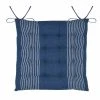 Home Maison Galette De Chaise Esprit Bord De Mer Coton Marine 40 X 40