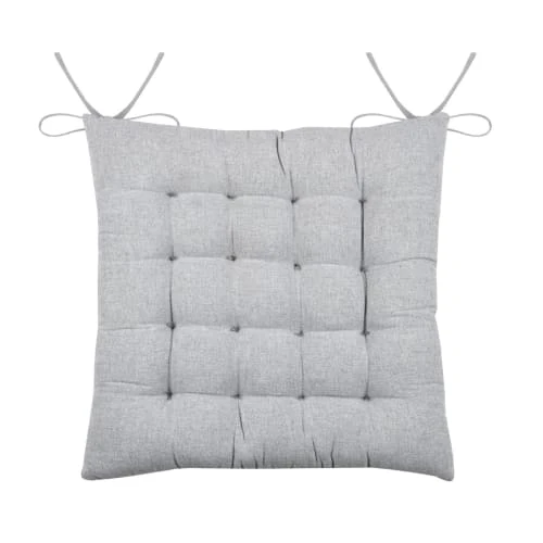 Home Maison Galette De Chaise Fleurie En Coton Recyclé Blanc Noir 38 X 38 4 Home Maison Galette De Chaise Fleurie En Coton Recyclé Blanc Noir 38 X 38 – Image 2