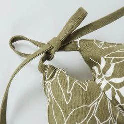 Maisons Du Monde Galette De Chaise Imprimé Feuilles Vert Kaki 40x40 -Maisons Du Monde Boutique galette de chaise imprime feuilles vert kaki 40x40 1000 2 29 231474 3