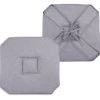 Home Maison Galette De Chaise Italienne Et Unie Polyester Gris 40 X 40 -Maisons Du Monde Boutique galette de chaise italienne et unie polyester gris 40 x 40