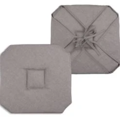 Home Maison Galette De Chaise Italienne Et Unie Polyester Lin 40 X 40 -Maisons Du Monde Boutique galette de chaise italienne et unie polyester taupe 40 x 40 3