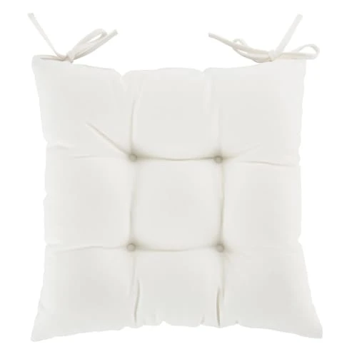 Maisons Du Monde Galette De Chaise Motifs à Rayures Multicolores 4 Maisons Du Monde Galette De Chaise Motifs à Rayures Multicolores – Image 2