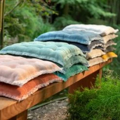 Dutch Decor Galette De Chaise Noir En Coton 40x40 Cm Uni -Maisons Du Monde Boutique galette de chaise noir en coton 40x40 cm uni 4