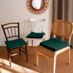 Home Maison Galette De Chaise Piquée 16 Points En Coton Et Nou -Maisons Du Monde Boutique galette de chaise piquee 16 points en coton et nou 1