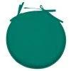 Stof Galette De Chaise Polyester émeraude D40cm