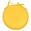 Stof Galette De Chaise Polyester Jaune D40cm -Maisons Du Monde Boutique galette de chaise polyester jaune d40cm