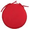 Stof Galette De Chaise Polyester Rouge D40cm -Maisons Du Monde Boutique galette de chaise polyester rouge d40cm