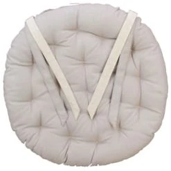 Home Maison Galette De Chaise Ronde En Coton Blanc D40 -Maisons Du Monde Boutique galette de chaise ronde en coton blanc d40 valayans 4