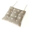 Grenier Alpin Galette De Chaise Style Montagne Edelweiss Taupe -Maisons Du Monde Boutique galette de chaise style montagne edelweiss taupe